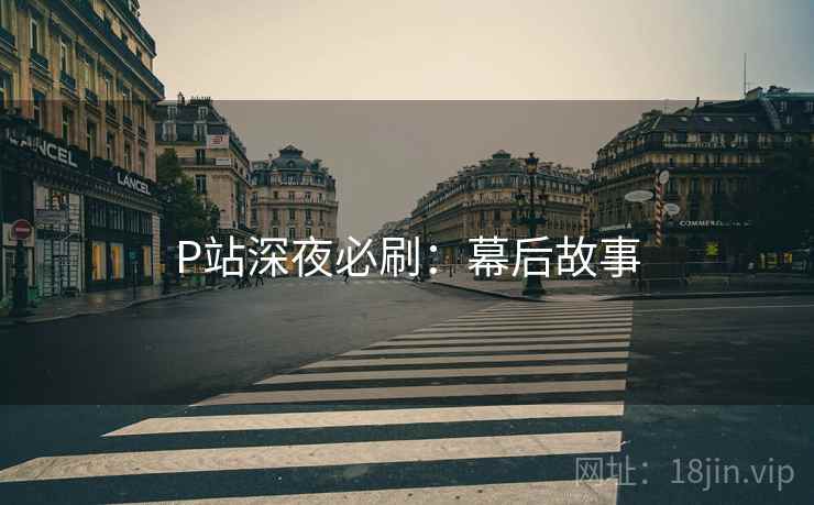 P站深夜必刷：幕后故事